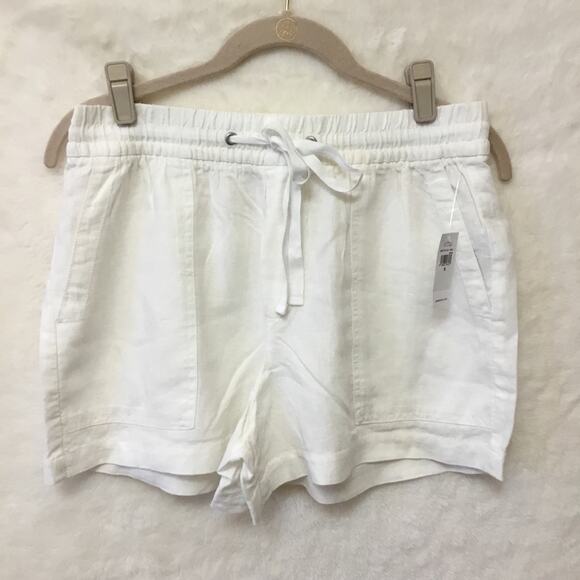 GAP Factory White Pull-On Utility Shorts - Picture 3 of 10